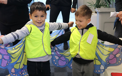 Pascals St John daycare children trip to Auckland museum