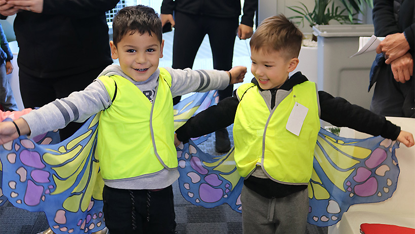 Pascals St John daycare children trip to Auckland museum