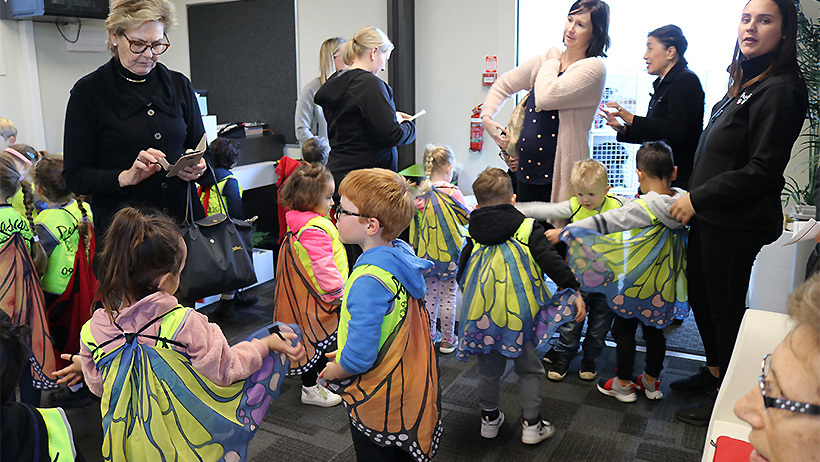 Pascals St John daycare children trip to Auckland museum