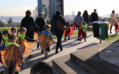 Pascals St John daycare children trip to Auckland museum