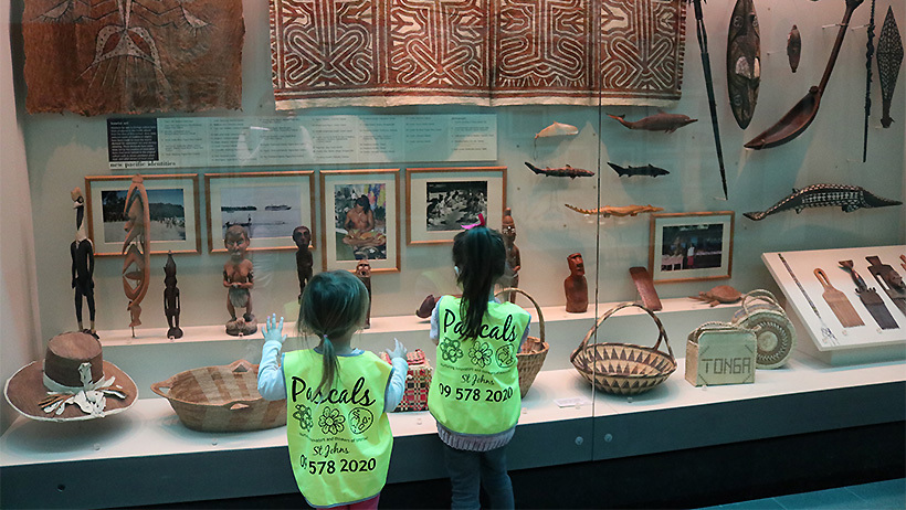 Pascals St John daycare children trip to Auckland museum