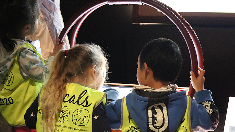 Pascals St John daycare children trip to Auckland museum