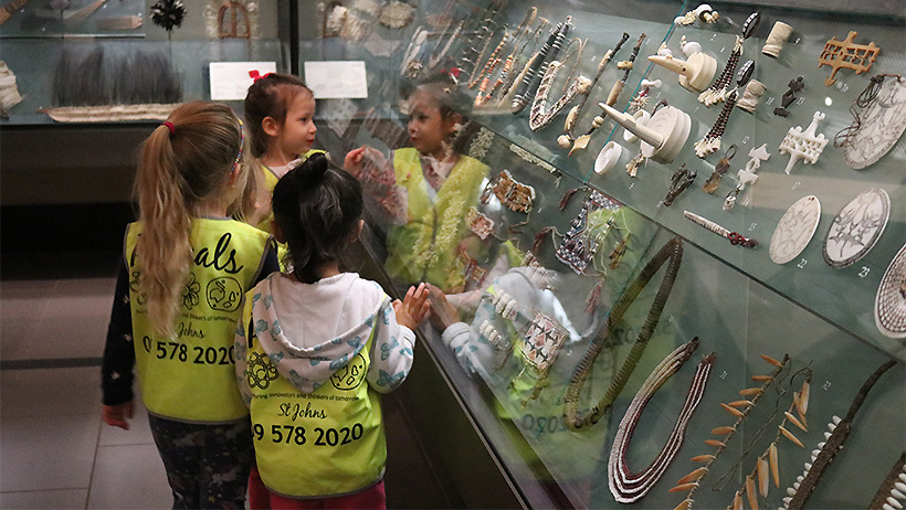 Pascals St John daycare children trip to Auckland museum