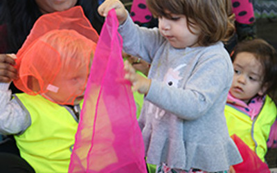 Pascals St John daycare children on a community excursion